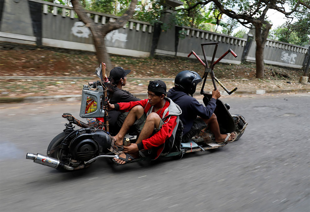 Vespas extremas 11 Indonesia vehículos motos motociclismo diseño planeta mundo