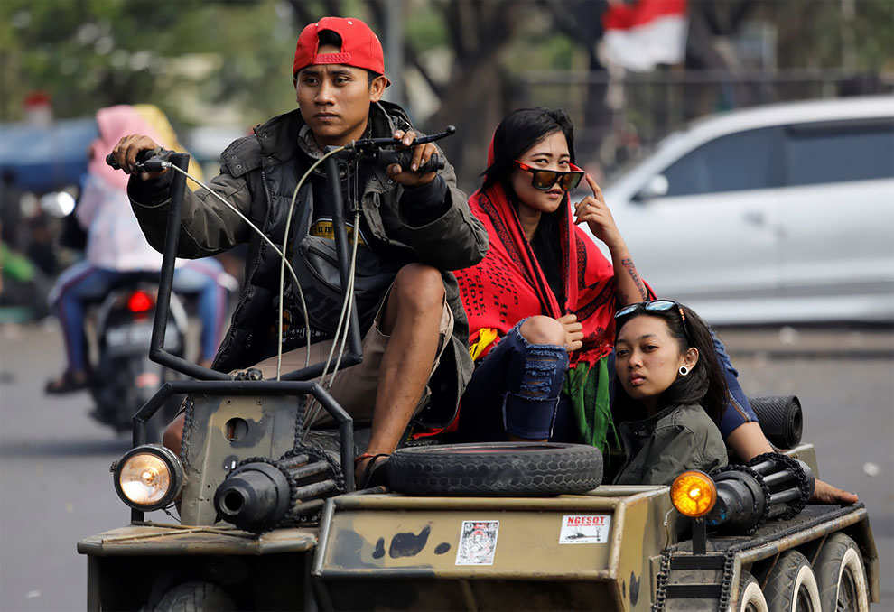 Vespas extremas 5 Indonesia vehículos motos motociclismo diseño planeta mundo