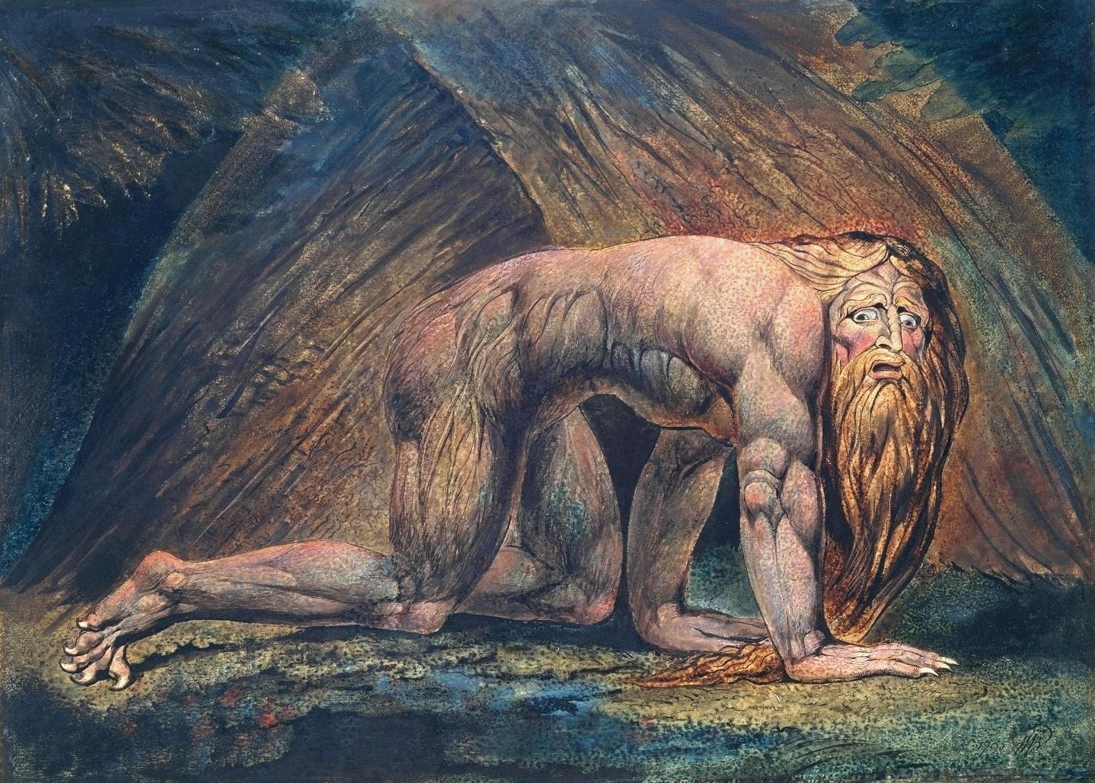 William Blake Nebuchadnezzar