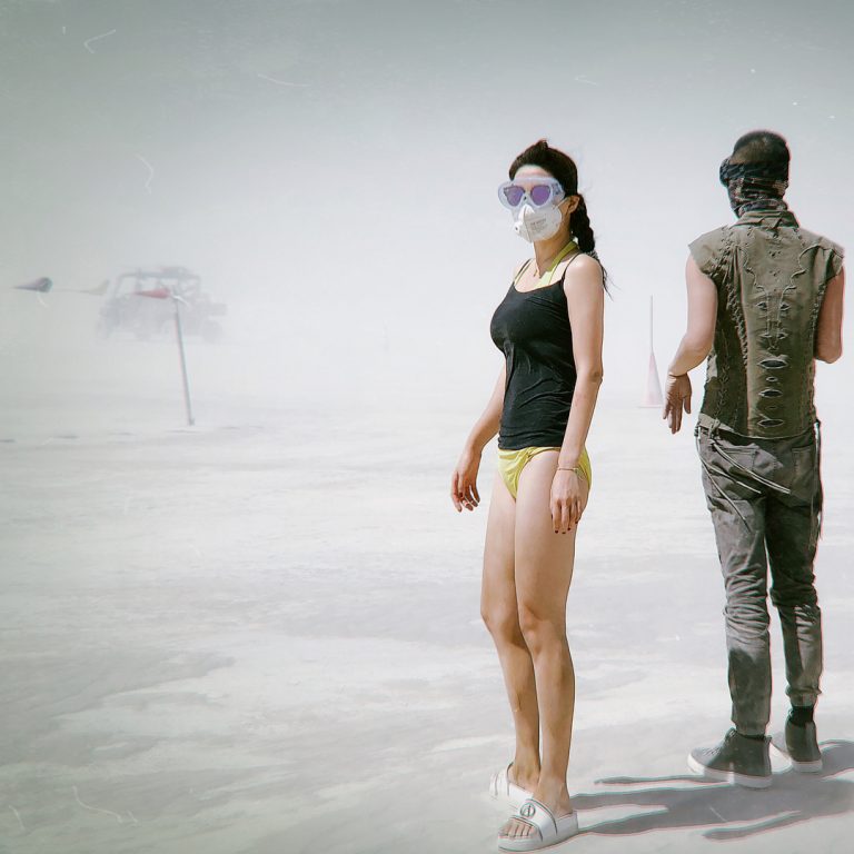 Fotografías del Festival Burning Man.