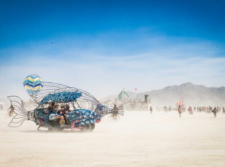 Fotografías del Festival Burning Man.