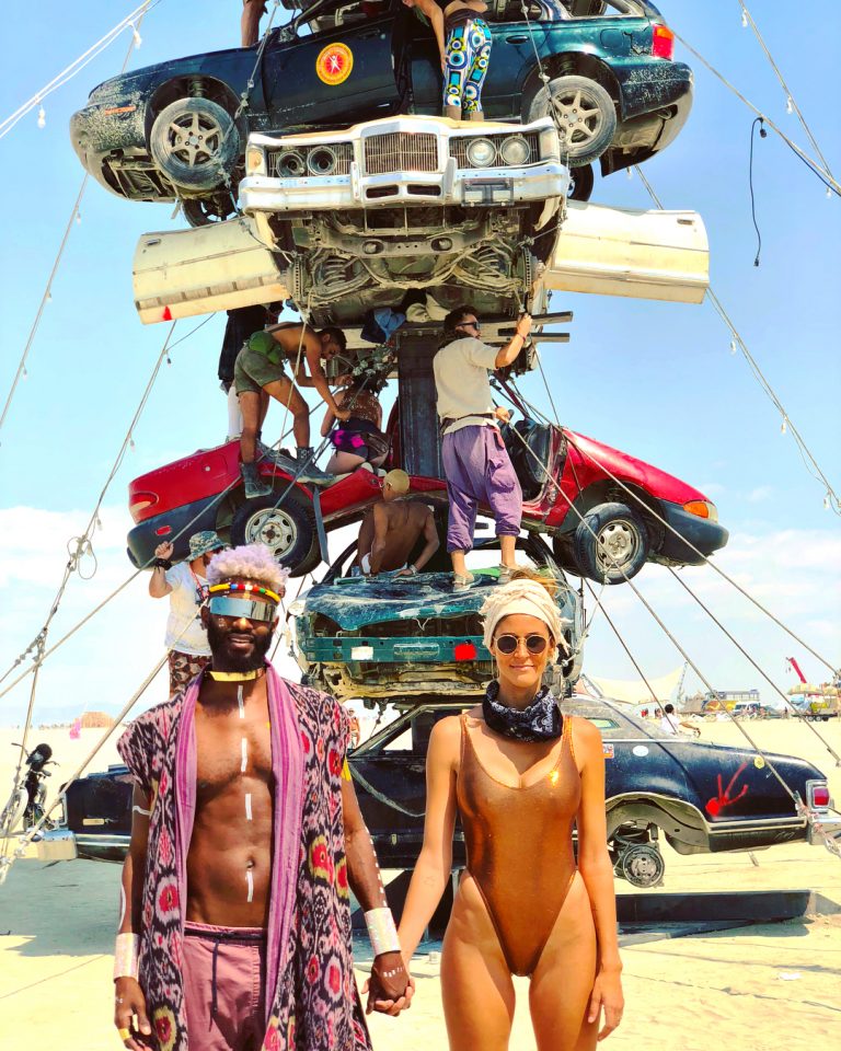 Fotografías del Festival Burning Man.