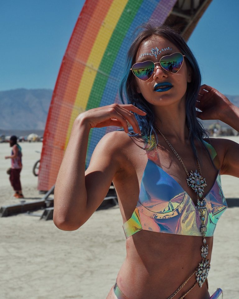 Fotografías del Festival Burning Man.