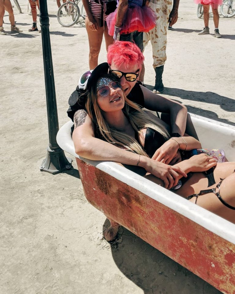 Fotografías del Festival Burning Man.
