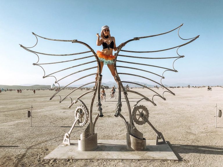 Fotografías del Festival Burning Man.