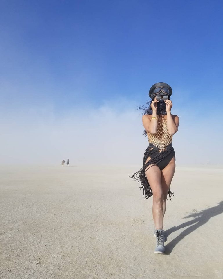 Fotografías del Festival Burning Man.