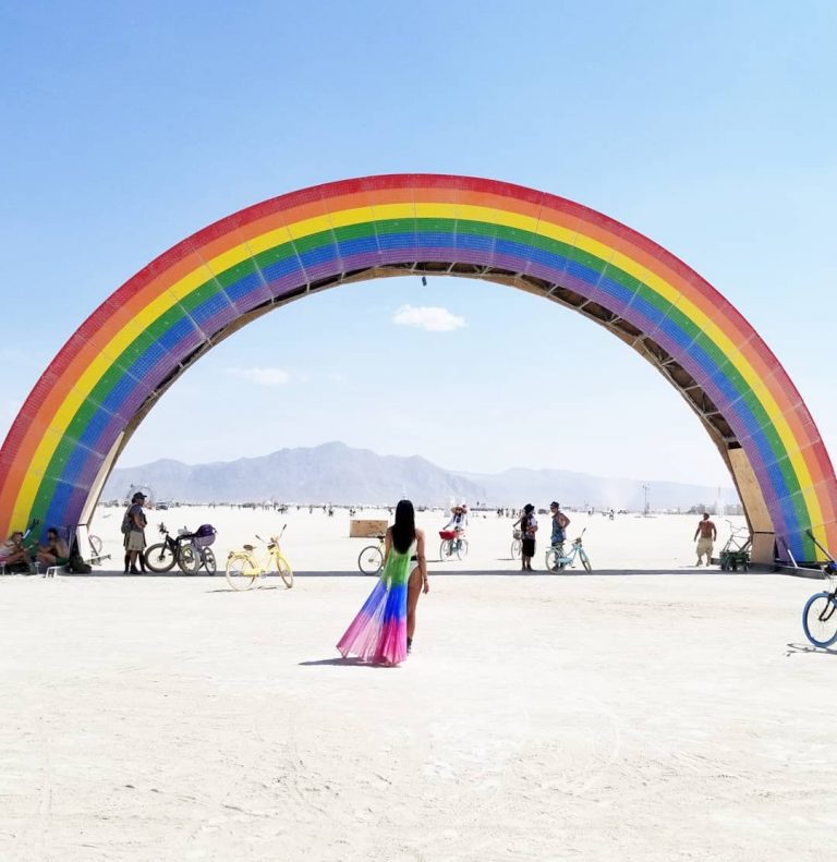Fotografías del Festival Burning Man.