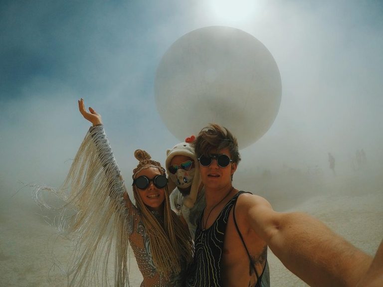 Fotografías del Festival Burning Man.