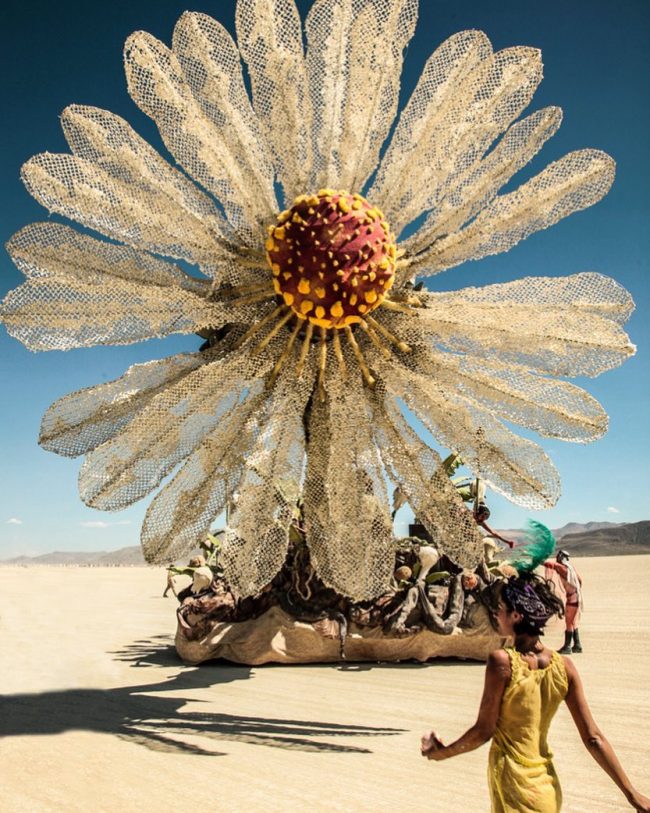 Fotografías del Festival Burning Man.