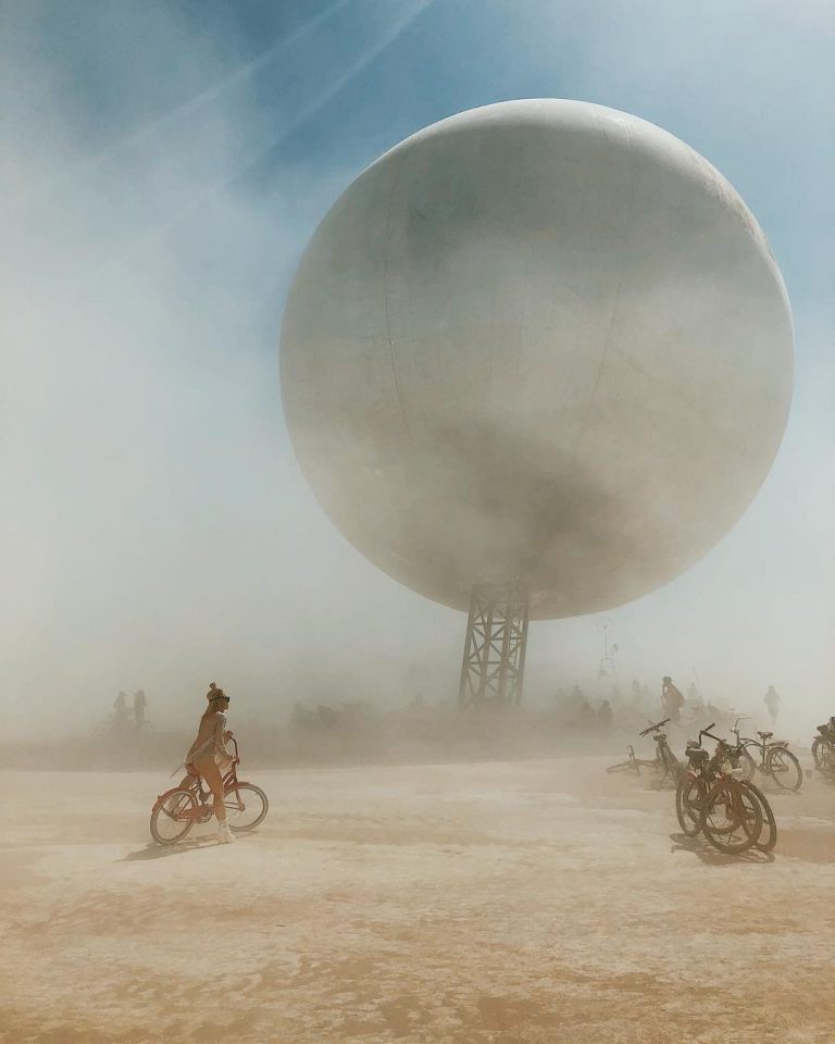 Fotografías del Festival Burning Man.