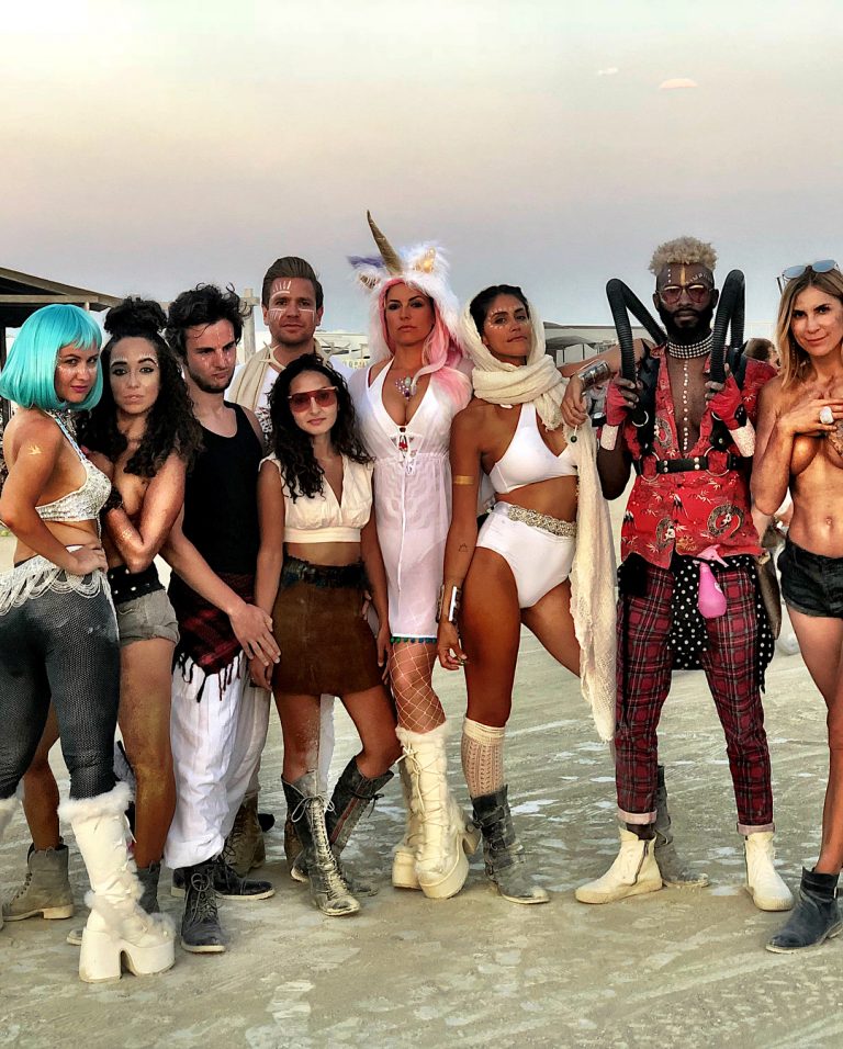 Fotografías del Festival Burning Man.