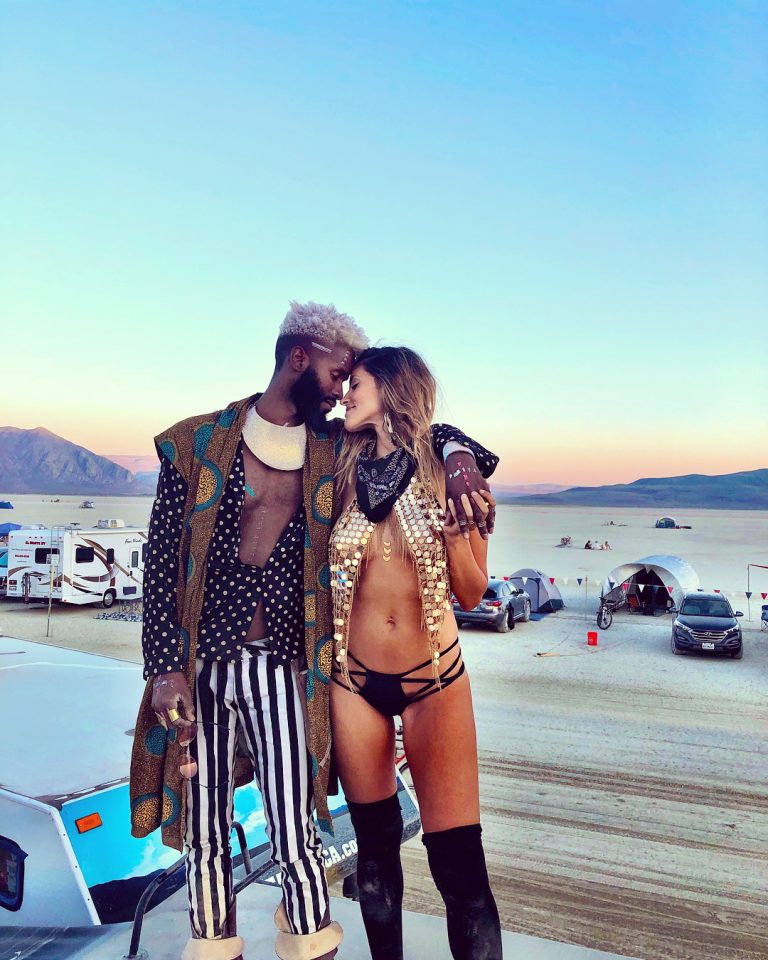 Fotografías del Festival Burning Man.