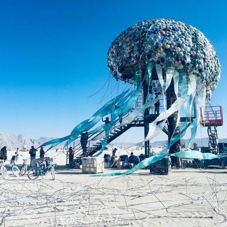 Fotografías del Festival Burning Man.