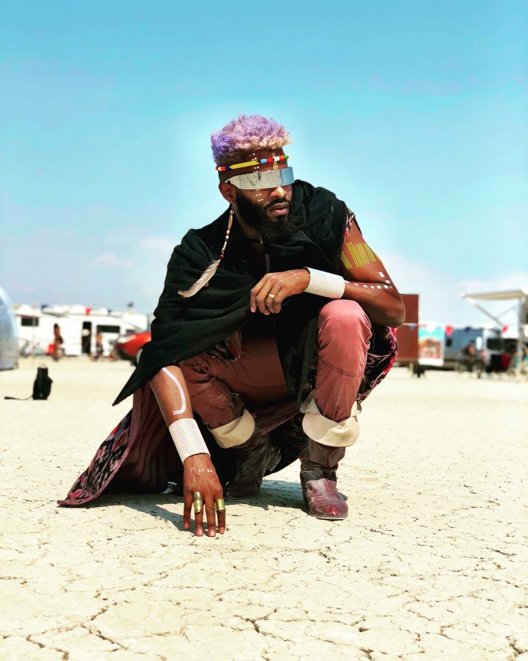 Fotografías del Festival Burning Man.