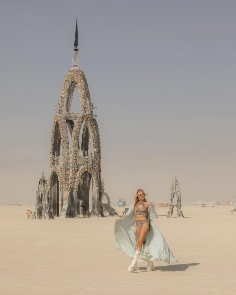 Fotografías del Festival Burning Man.