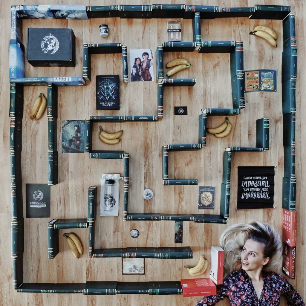 ElizabethSagan 14 bookstagrammer Instagram libros lectura artefotográfico photoshop imaginación