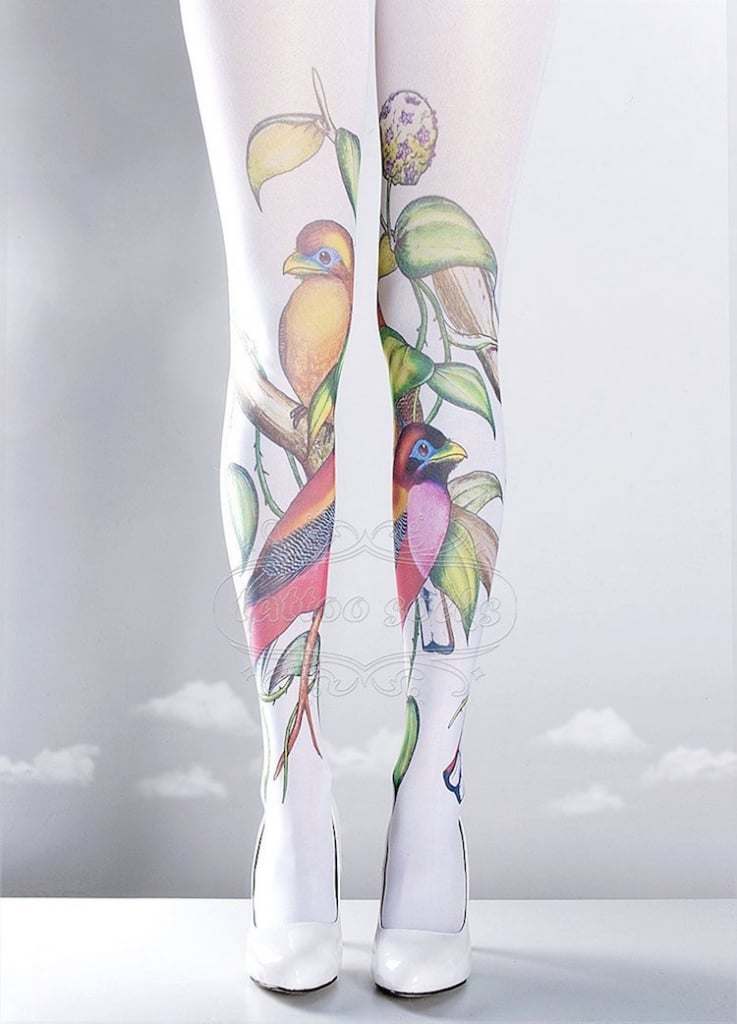 GabbyAndIdan 7 tattosocks tatuajes EfectoÓptico moda fashion medias ropa estilismo