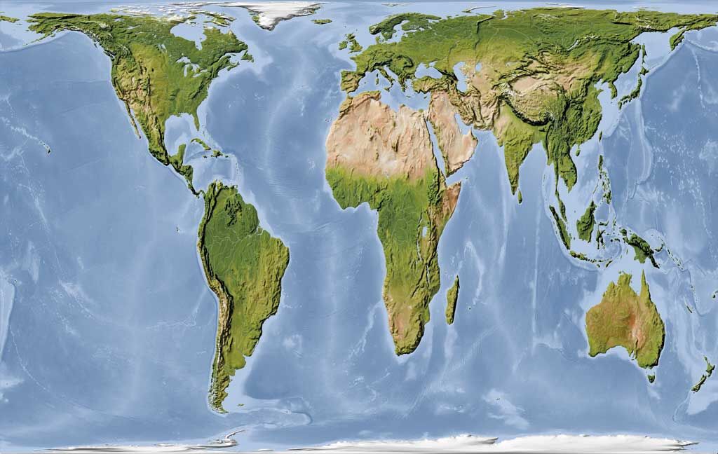Gall Peters Projection 03