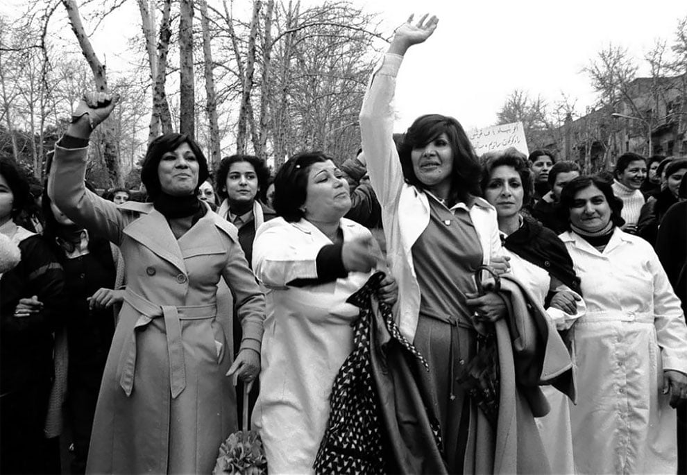 Mujeres Irán Hiyab 3 protesta manifestaciones derechoshumanos historia feminismo