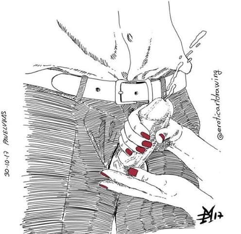 Pavelvkas 15 ilustración erótica porno basurero dibujos instagram eroticartdrawing
