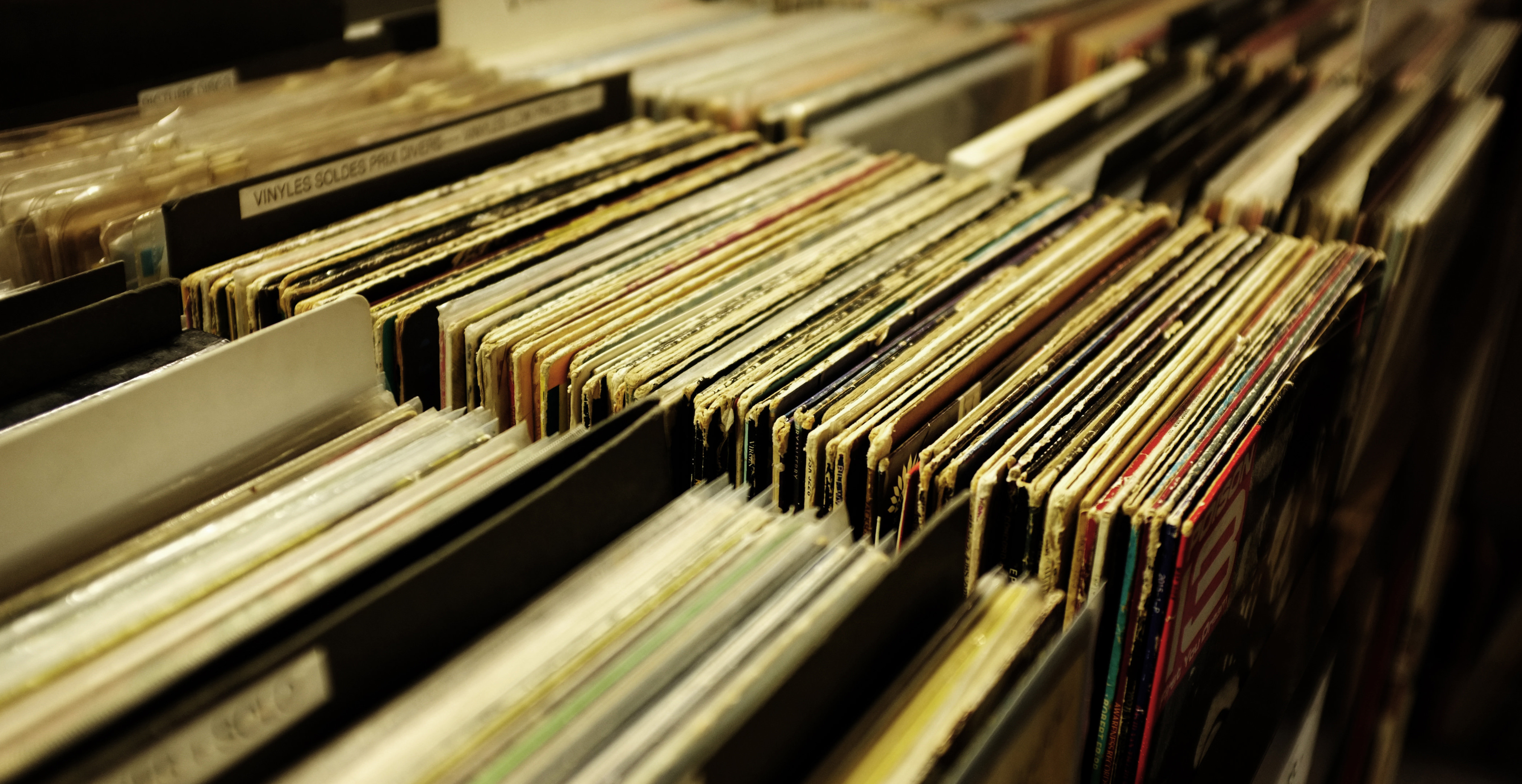 coleccion de discos vinilo