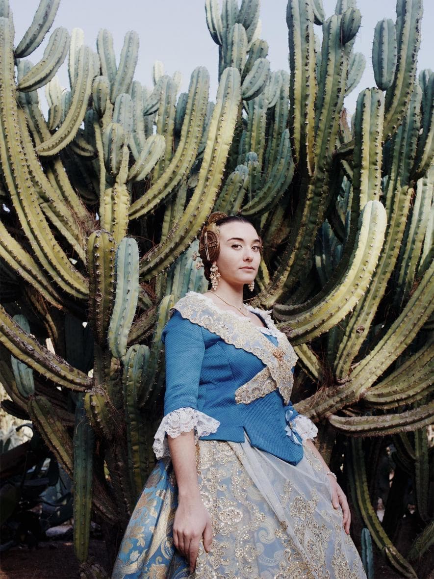 Falleras de las Fallas de Valencia