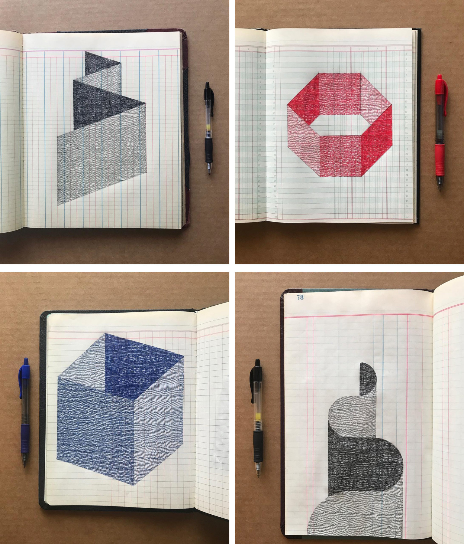 AlbertChamillard 10 ilustración Geometría DibujosMeditativos meditación pluma