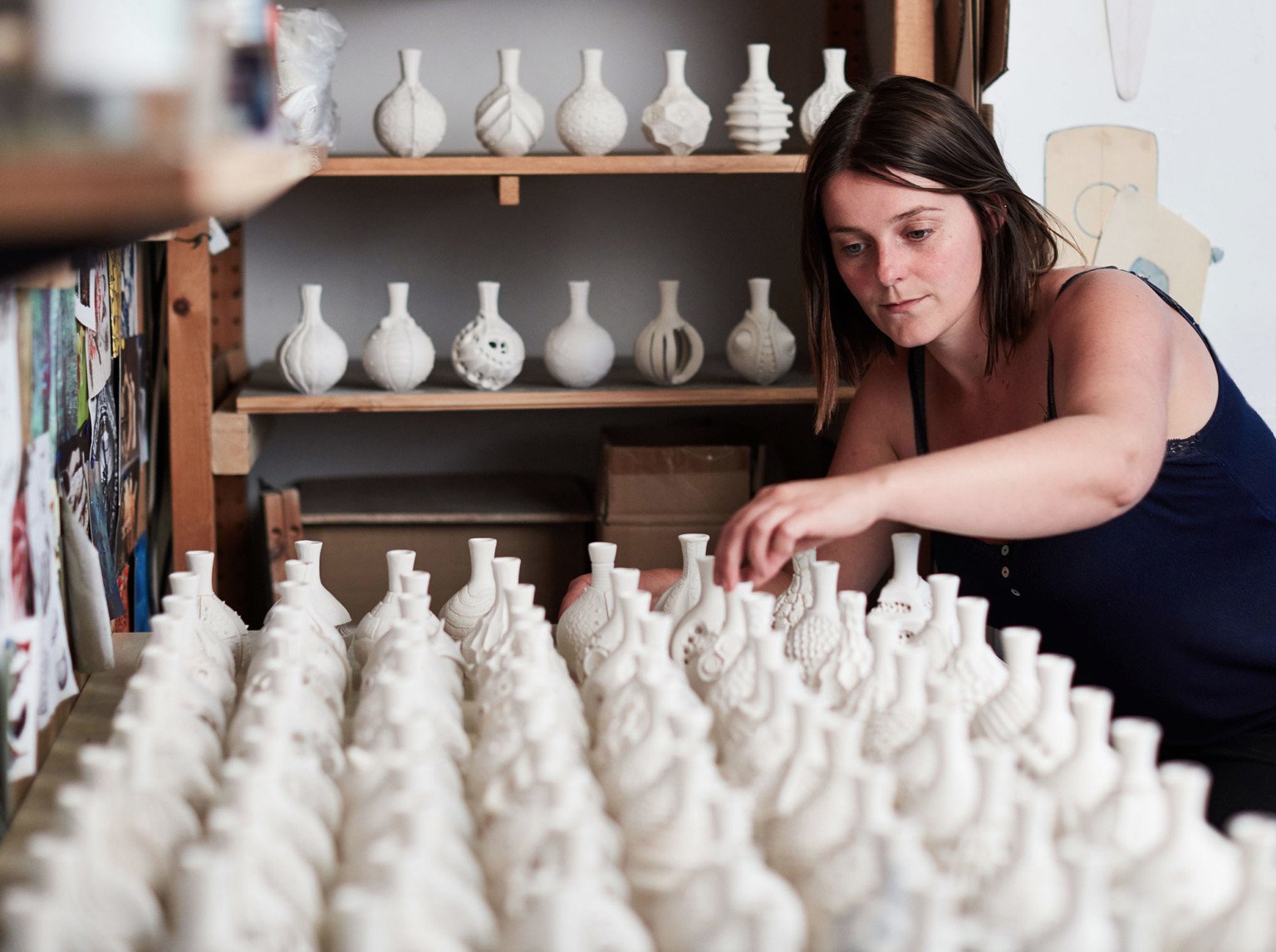 AnnaWhitehouse 8 cerámica arcilla artesanía reto arte 100días creatividad estimulante