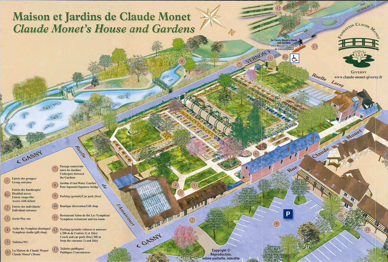 Claude Monet jardines Giverny