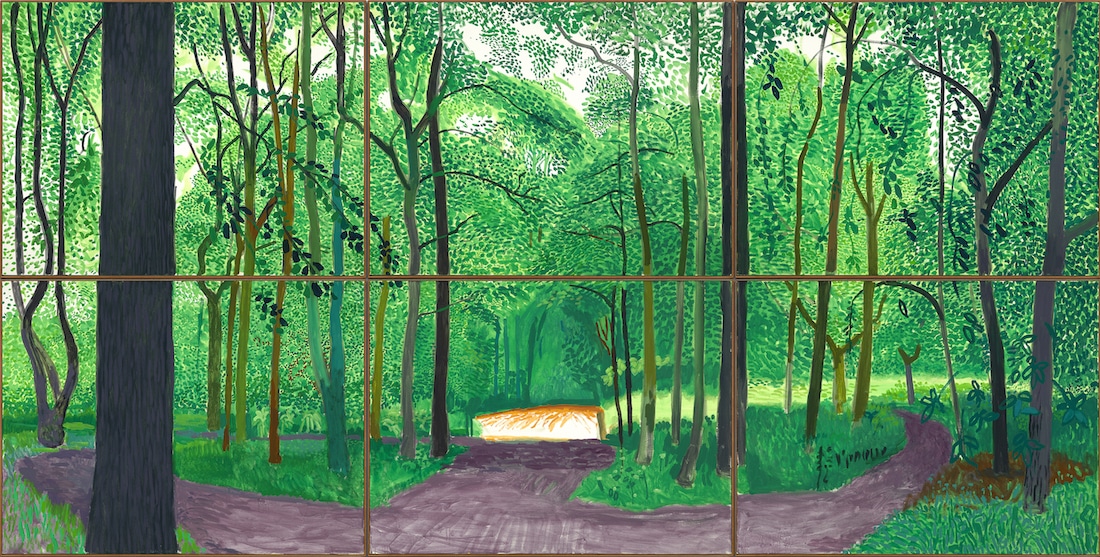 DavidHockney 9 VanGogh TheJoyofNature postimpresionismo culturapop VanGoghMuseum Amsterdam
