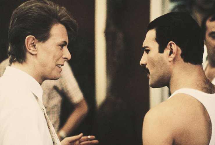 David Bowie Freddie Mercury