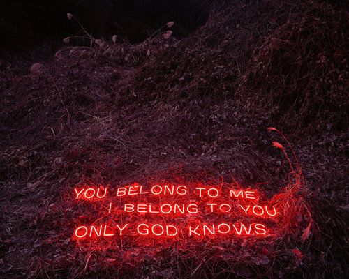 Jung Lee 14 Neón Mensajes Intervenciones Esculturas frases amor