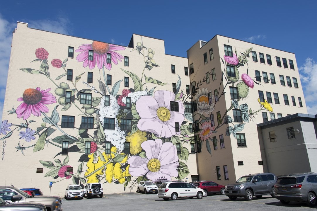 LouiseJones 1 Ouizi arteurbano intervencionesurbanas flores edificios belleza