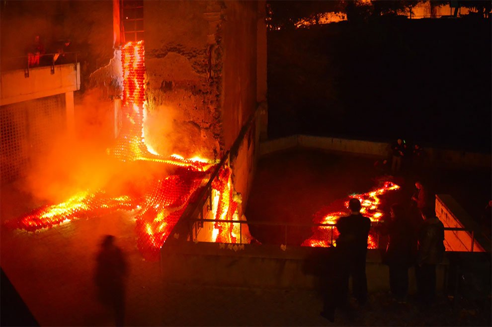 Origami 4 lava Cataluña Lluérnia AnnaJuncá DavidOliva intervencionesurbanas