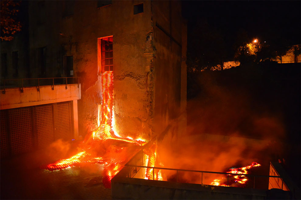 Origami 7 lava Cataluña Lluérnia AnnaJuncá DavidOliva intervencionesurbanas