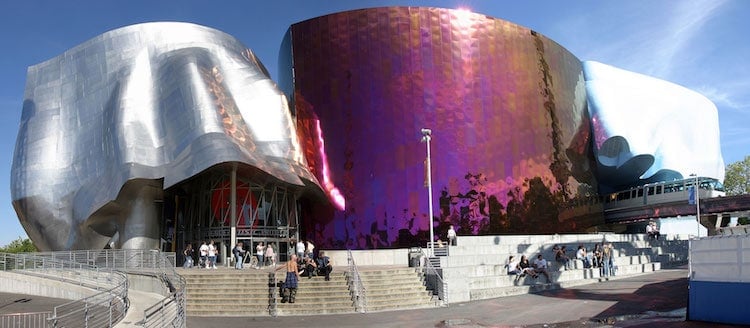 Museo de Cultura Pop, Seattle, Washington. Frank Gehry.