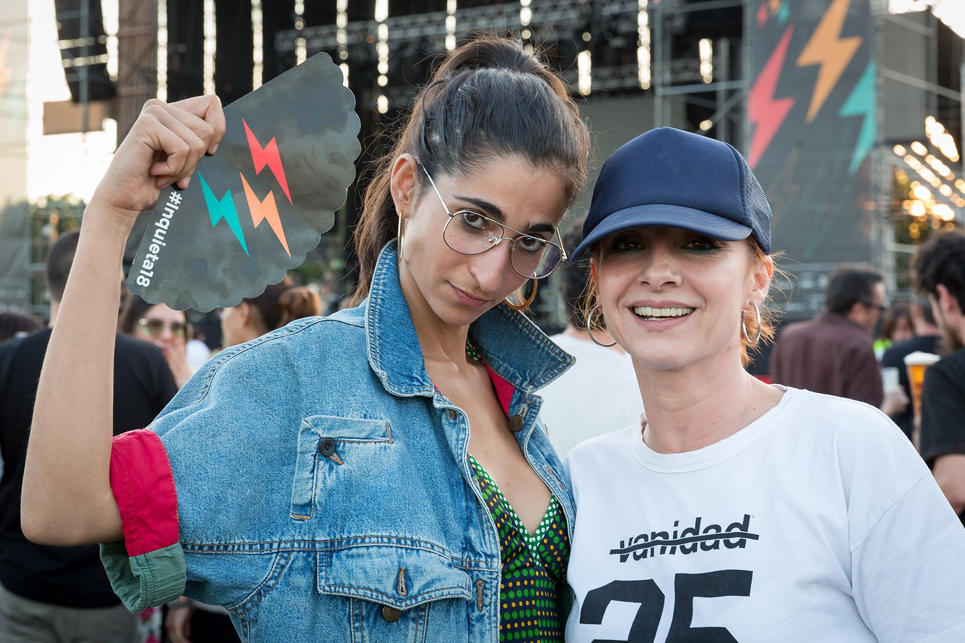 Alba Flores y Najwa Nimri en el Festival Cultura Inquieta