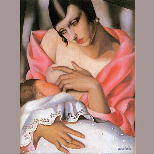 2674 maternidad de lempicka el arte de amamantar