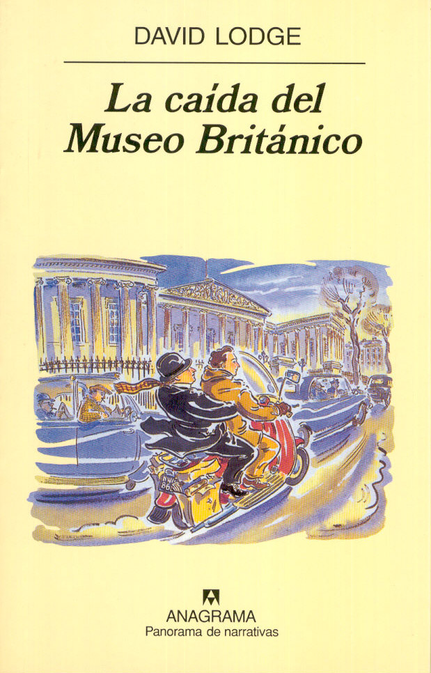 Portade del libro "La caída del Museo Británico", de David Lodge.