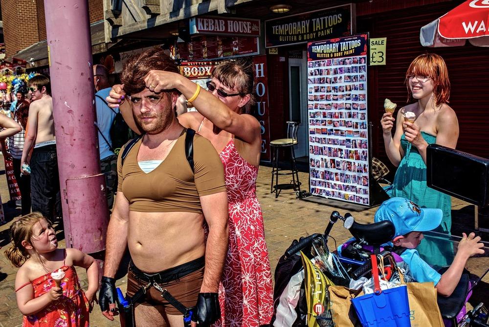 DougieWallace 12 fotografíacallejera humor Blackpool despedidasdesoltero estilodevida kistch