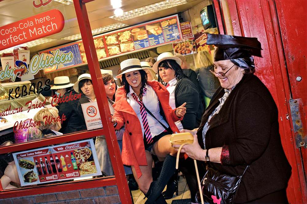 DougieWallace 6 fotografíacallejera humor Blackpool despedidasdesoltero estilodevida kistch