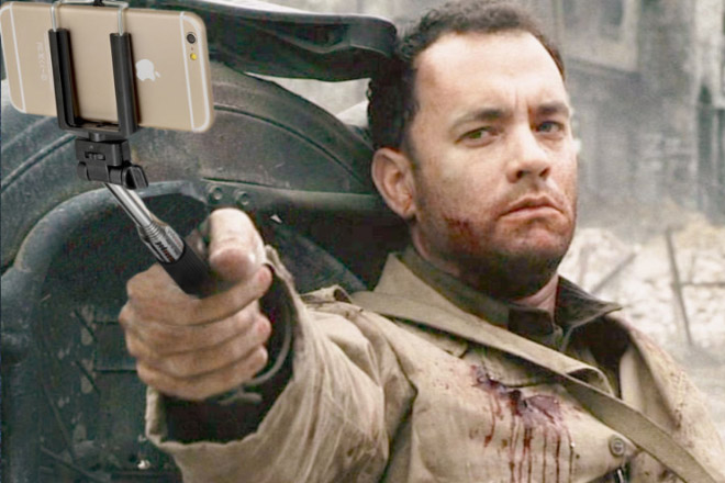 GunsReplacedWithSelfieSticks 2 humor cine Tumblr SelfieStick CulturaPop memes