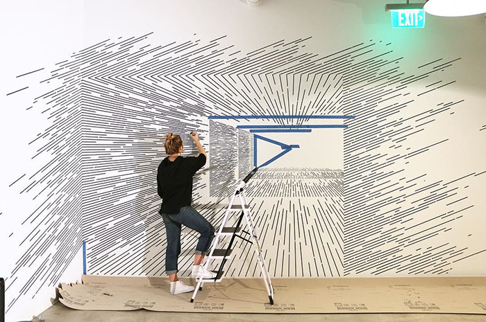 KatyAnnGilmore 3 IlusiónÓptica EfectoÓptico 3D IntervencionesUrbanas ArtePaisajista
