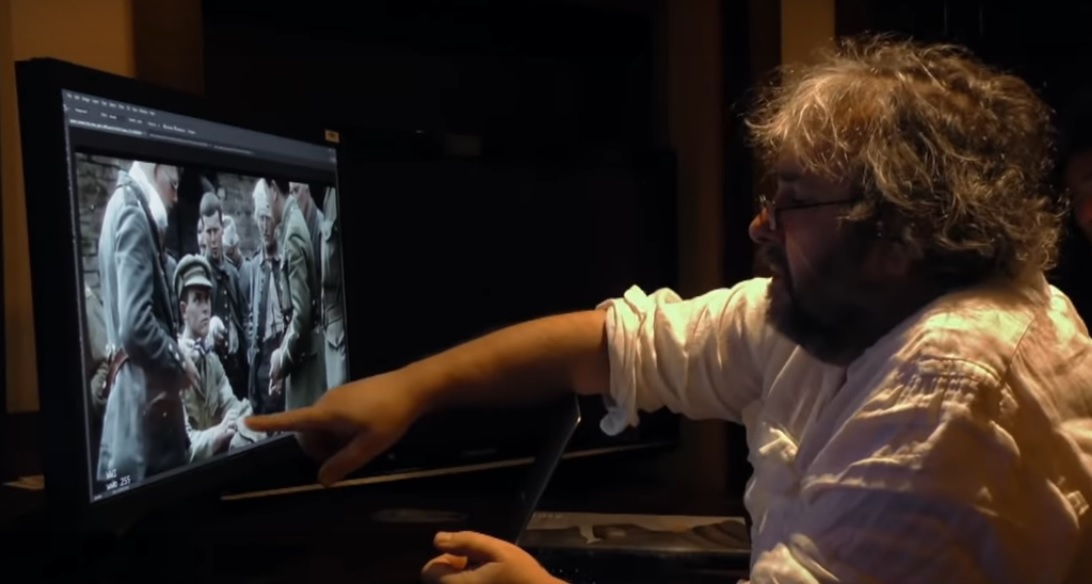 PeterJackson 1 PrimeraGuerraMundial TheyShallNotGrowold cine documental coloreada Photoshop