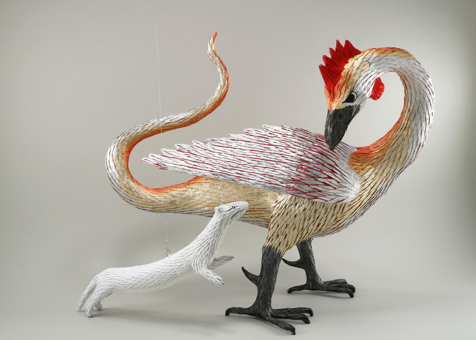 RobertoBenavidez 2 arte escultura artesanía IlluminatedPiñata fantasía criaturas color 3D