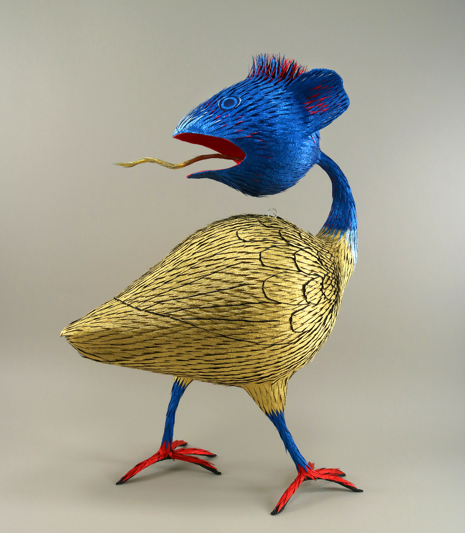 RobertoBenavidez 3 arte escultura artesanía IlluminatedPiñata fantasía criaturas color 3D