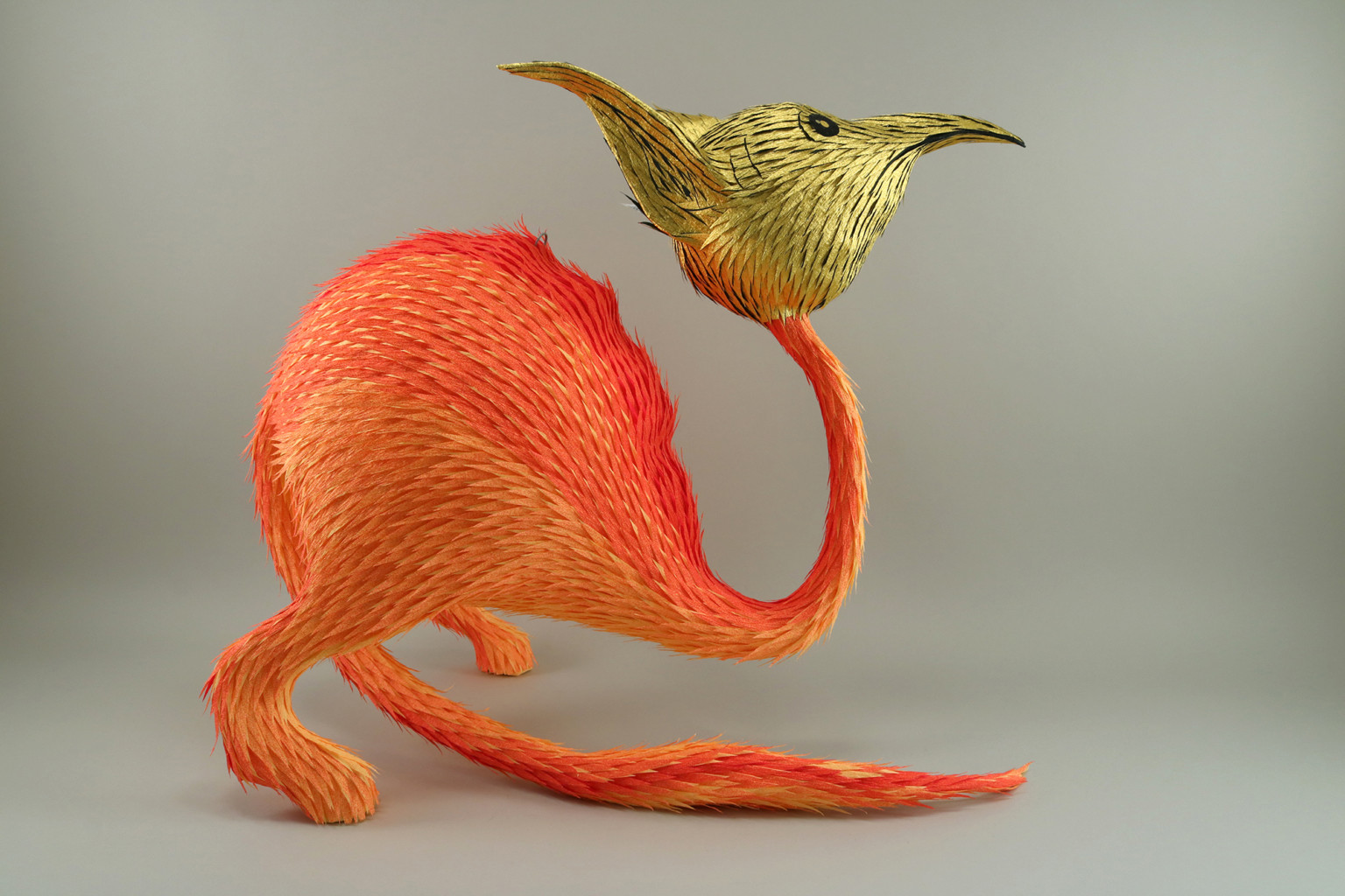 RobertoBenavidez 7 arte escultura artesanía IlluminatedPiñata fantasía criaturas color 3D