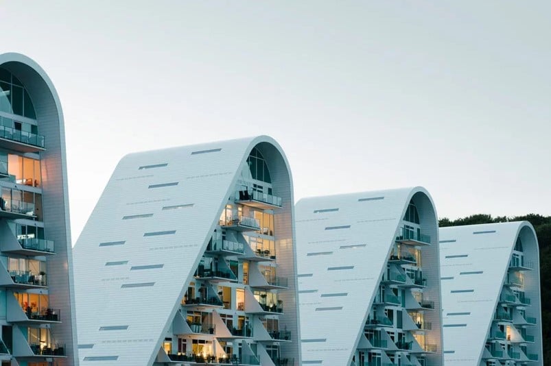 TheWave 2 HenningLarsenArchitects arquitectura diseño edificio Vejle Dinamarca estimulante