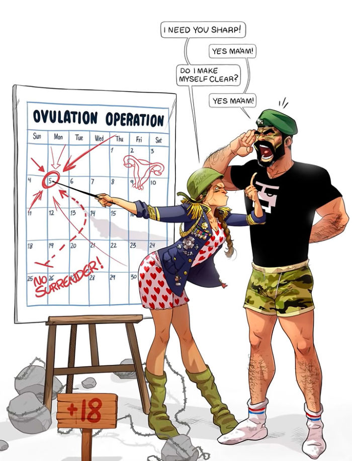 YehudaAdiDevir 3 ilustración amor humor estilodevida familia TelAviv