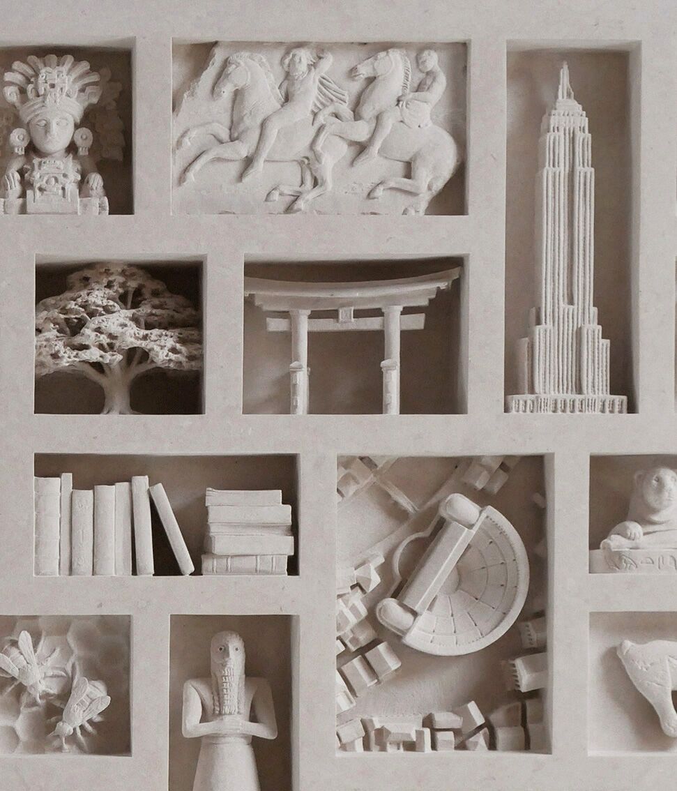 escultura miniatura Simmonds 04
